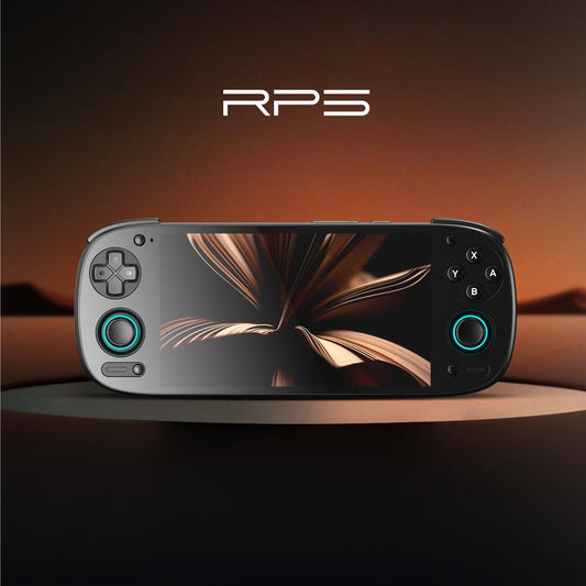 Retroid Pocket 5【Pre-Configured】Handheld Console Sd865【Buy 1 Get 1 Multi-Port Adapter+1 8K Projection Cable+1 Type-C Cable+1 Roms Card】Android 13 Adreno 650 8GB Lpddr4X 5.5-Inch AMOLED 1080P Active-Cooling 5000Mah Wifi Ready to Play Gift Package