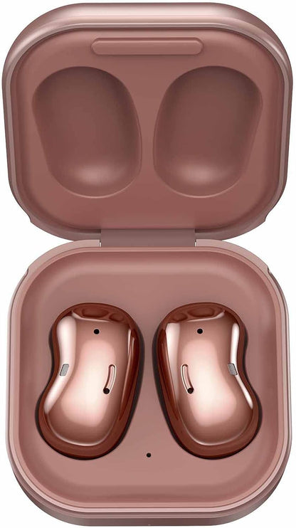 Street Buds Live True Wireless Earbud Headphones for Samsung Galaxy S20 FE 5G - Wireless Earbuds W/Hands Free Controls - (US Version with Warranty) - Rose Gold
