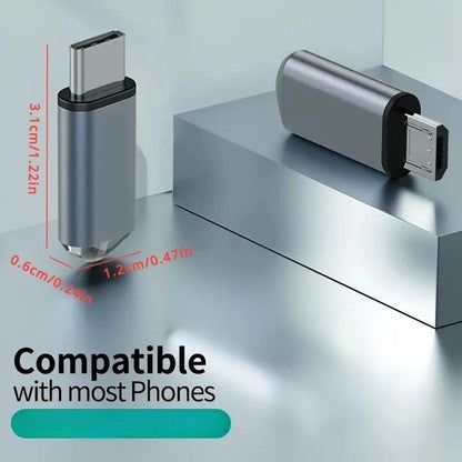 Smartphone Infrared Remote Control Adapter: Universal Mini Remote Control, Compatible with TV, Air Conditioner, Fan, Camera, Etc. Type-C Compatible