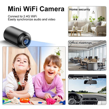 【Free.Ship】Mini Wifi Camera for Home/Office ,Video Recording , Baby Monitor,Sd Card Supported, Must Plug In
