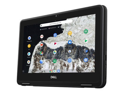 Dell 3100 2-In-1 Chromebook Collection - 11.6" HD Display, 360-Degree Hinge, MIL-STD 810G Rated, Durable Touchscreen, Next-Gen Intel Celeron N5100 Processor