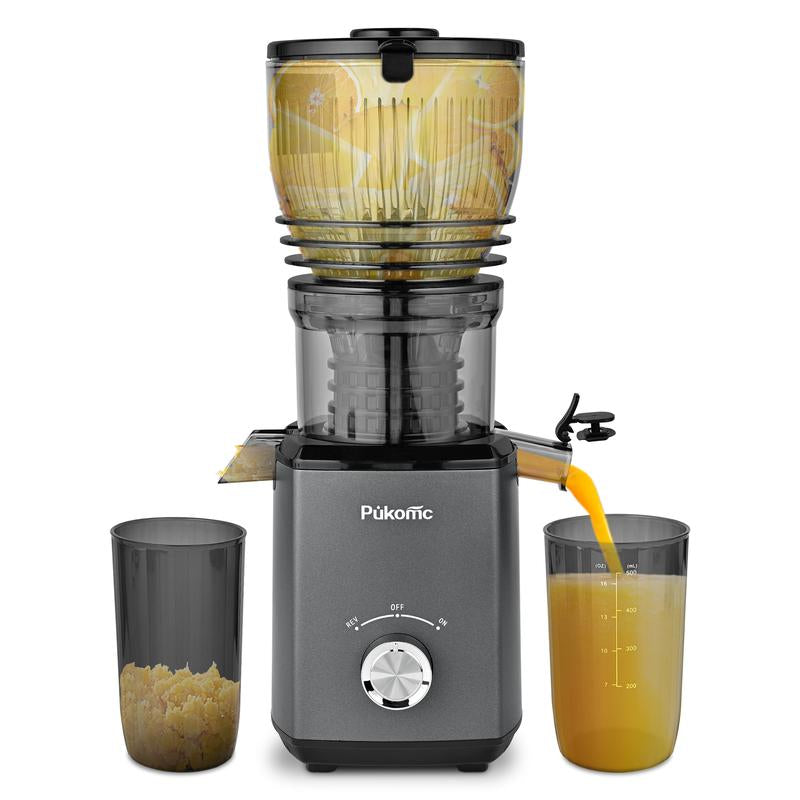 SUSTEAS Cold Press Juicer, Large Inlet, Large Capacity, Slow Masticator, High Yield Juice Extractor - Easy to Clean