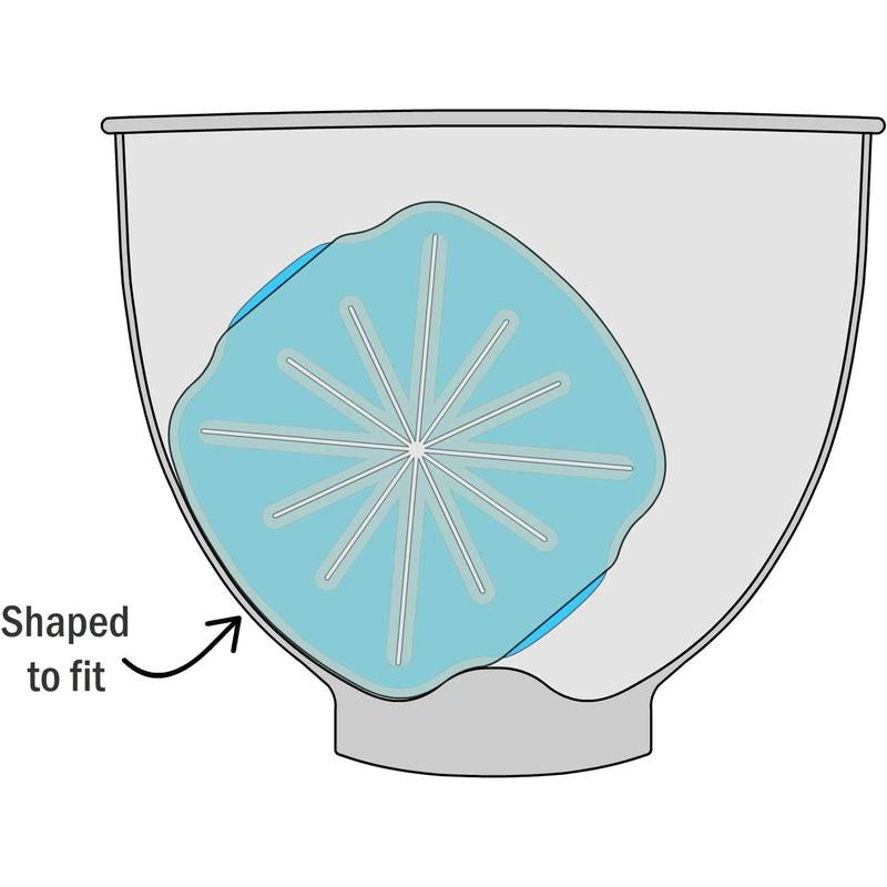 (R) PRO for Stand Mixers - Mix without the Mess - the Ultimate Stand Mixer Accessory - Compatible with Stand Mixers (For Tilt- Mixers, Classic Blue)