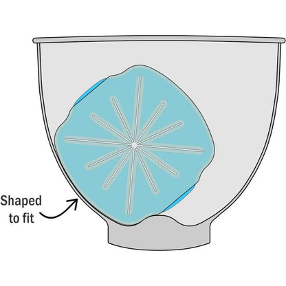 (R) PRO for Stand Mixers - Mix without the Mess - the Ultimate Stand Mixer Accessory - Compatible with Stand Mixers (For Tilt- Mixers, Classic Blue)
