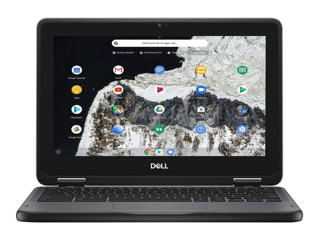 Dell 3100 2-In-1 Chromebook Collection - 11.6" HD Display, 360-Degree Hinge, MIL-STD 810G Rated, Durable Touchscreen, Next-Gen Intel Celeron N5100 Processor
